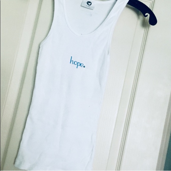 trYb White Ribbed Tank Top Size XS NWOT - Picture 5 of 8